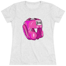 Load image into Gallery viewer, Women&#39;s Pink Headgear White Tee