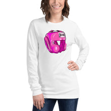 Load image into Gallery viewer, Pink Women&#39;s Headgear Long Sleeve Tee